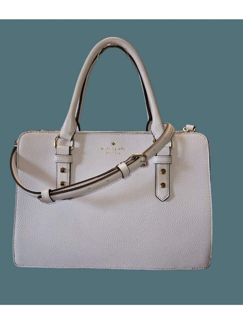 Kate Spade Pebbled Leather Mulberry Street Lise Satchel/Crossbody Bag - Picture 2 of 14